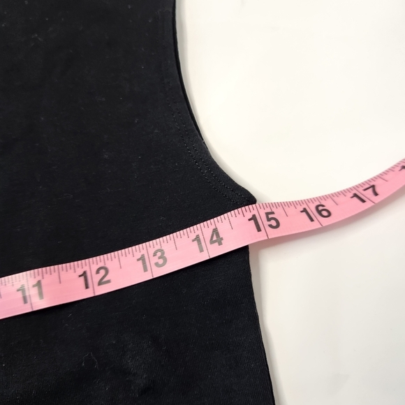 Madewell Women's Size Small Funnel Neck Muscle Tee Black - Picture 3 of 7